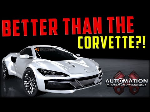 Building A V8 Sports Car!! - (Automation + BeamNG.drive)