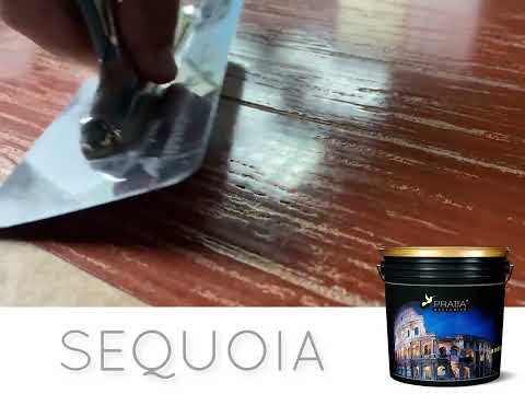 SEQUOIA - Travertine design texture with copper oxide effect