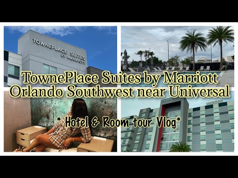 TownePlace Suite by Marriott Orlando VLOG | Hotel & Room tour Review 2022 |