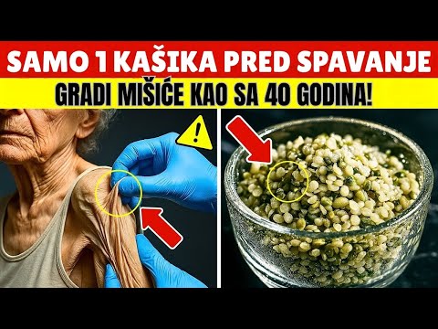 Grade Mišiće Nakon 70: OVA Semenka GRADI BRŽE Od Jaja! | Zdrav Život