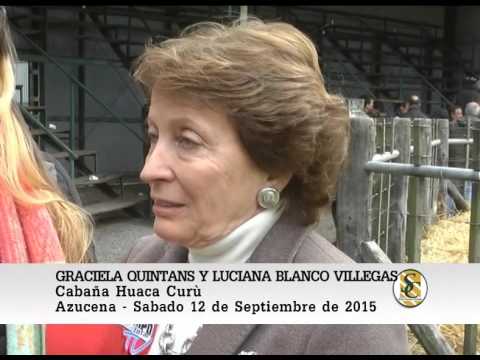 12-09-15 Nota Graciela Quintans y Luciana B. Villegas - Cabaña Huaca Curù - Azucena.