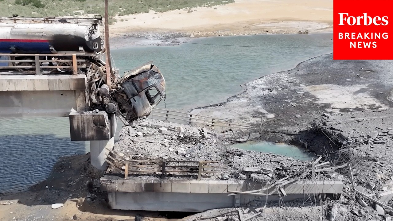 Video | Footage Captures Damage To Iranian Infrastructure Left By U.S. Airstrikes