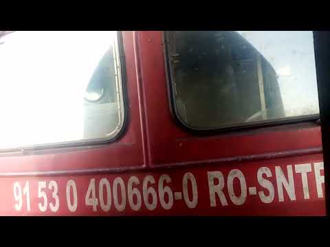 EA666 trage Trenul R5721 Suceava-Câmpulung Moldovenesc 23.03.2024