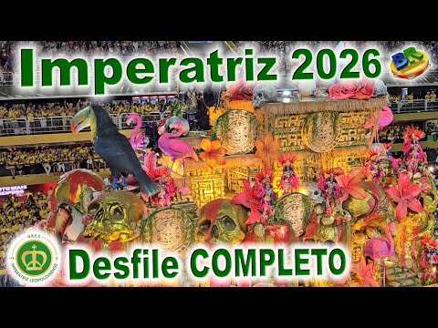 IMPERATRIZ 2026 Desfile COMPLETO 4K 