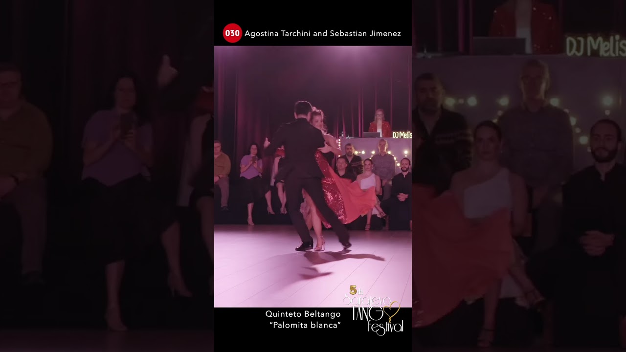 Video thumbnail for Agostina Tarchini and Sebastian Jimenez – Palomita blanca #sarajevotangofestival #030tango #tango