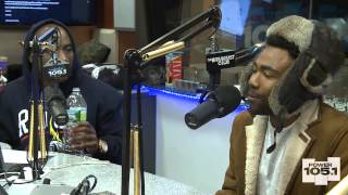 Childish Gambino at The Breakfast Club Power 105.1