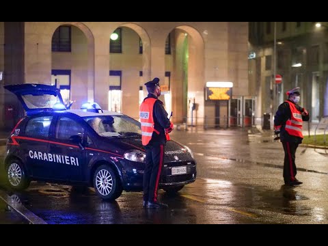 La prima notte di coprifuoco