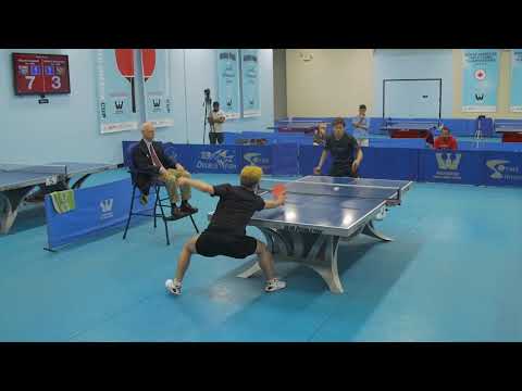August 2018 Westchester Table Tennis Open Final -- Game 3 of 5