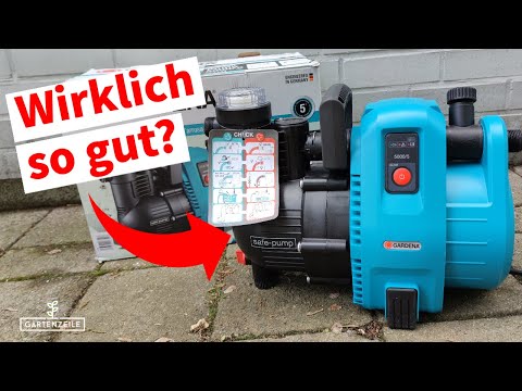 Gardena Comfort Gartenpumpe 5000/5 Bewässerungspumpe im Test!