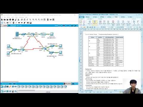 [CCNA 4]PT 8.2.4.13 Troubleshooting Enterprise Networks 2(ver.KOR)