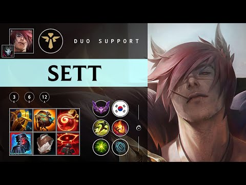 Sett Support vs Leona - KR Master Patch 25.24