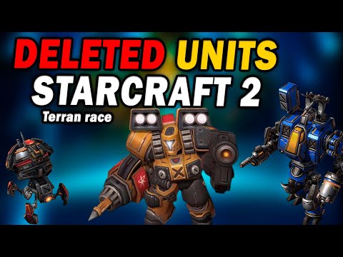 SCRAPPED UNITS That Could Have Been in StarCraft 2 Multiplayer - Terran Race