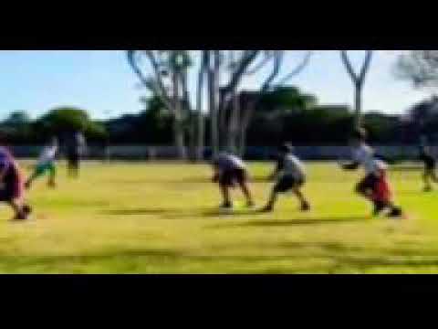 ACE ROSS ace's THREE TOUCHDOWN PASSES/his 1st EVER GAME/#football/ 6 yr old/ #JamesRossVideo/SE2021