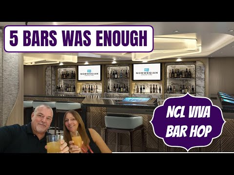 Our FIVE favorite BARS on NCL Viva