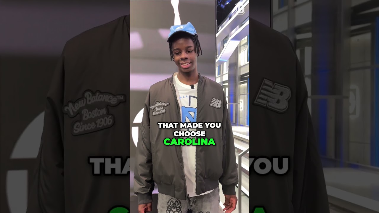 UNC's pitch to 5-star Caleb Wilson to get him to commit 🔥 #basketball #aau #micd #nba #micdup