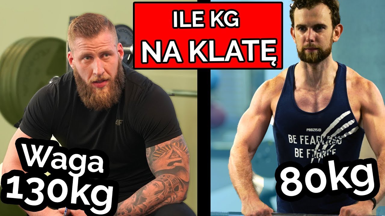 Sprawdź ile powinieneś WYCISKAĆ NA KLATE  *Ile kg to dużo*