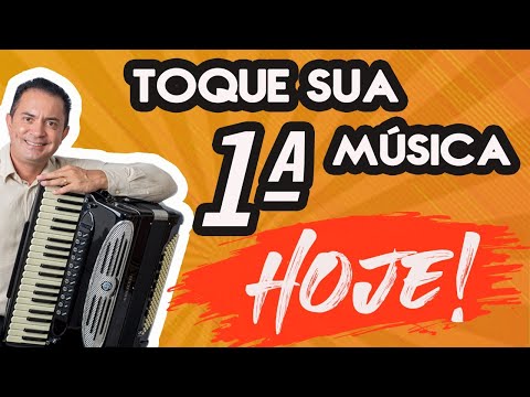 COMO TOCAR A PRIMEIRA MÚSICA NO ACORDEON DO ZERO | FLAVINHO ALVES