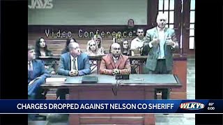 Charges dropped against Nelson County sheriff; deputy pleads to lesser charges