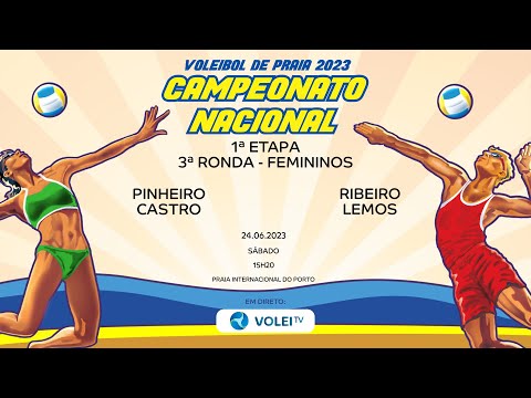 PINHEIRO/CASTRO vs RIBEIRO/LEMOS  - 1.ª ETAPA CNVP 2023