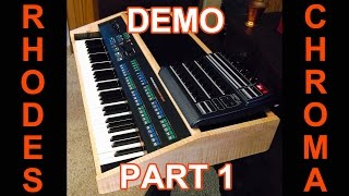 Video thumbnail for ARP / Rhodes Chroma | HD DEMO - Overview | Part 1 by Synthesizer Circuit