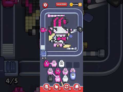 Pixel Flow Level 2404 Walkthrough