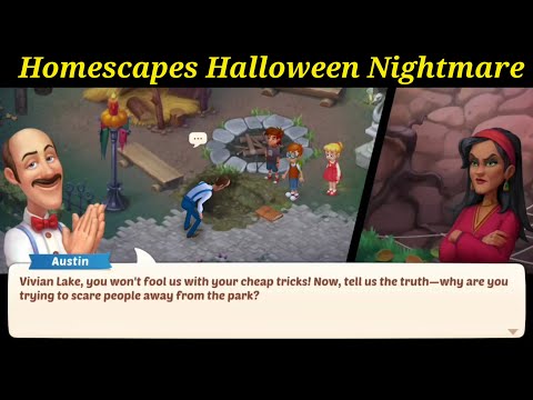 Halloween Nightmare Homescapes Complete Walkthrough - YouTube