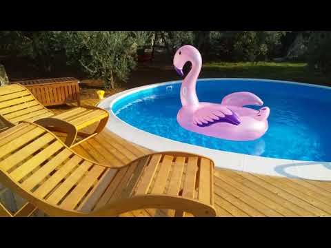 Holiday house Stara Frajla Kukljica pool