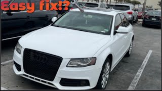 B8 Audi A4 ABS ESP malfunction / Parking Brake control 00473 faulty fixed! Code 00283