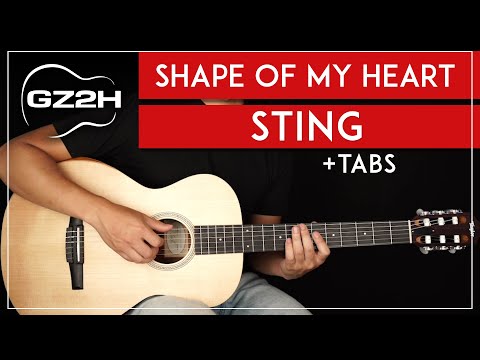 Shape Of My Heart Guitar Tutorial Sting Guitar Lesson |Fingerpicking|