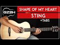 Tutorial Gitar Shape Of My Heart Pelajaran Gitar Sting |Fingerpicking|