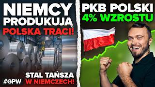 Polska przyspiesza! Wzrost PKB przyspiesza, ale część rynku dalej jest pod presją!