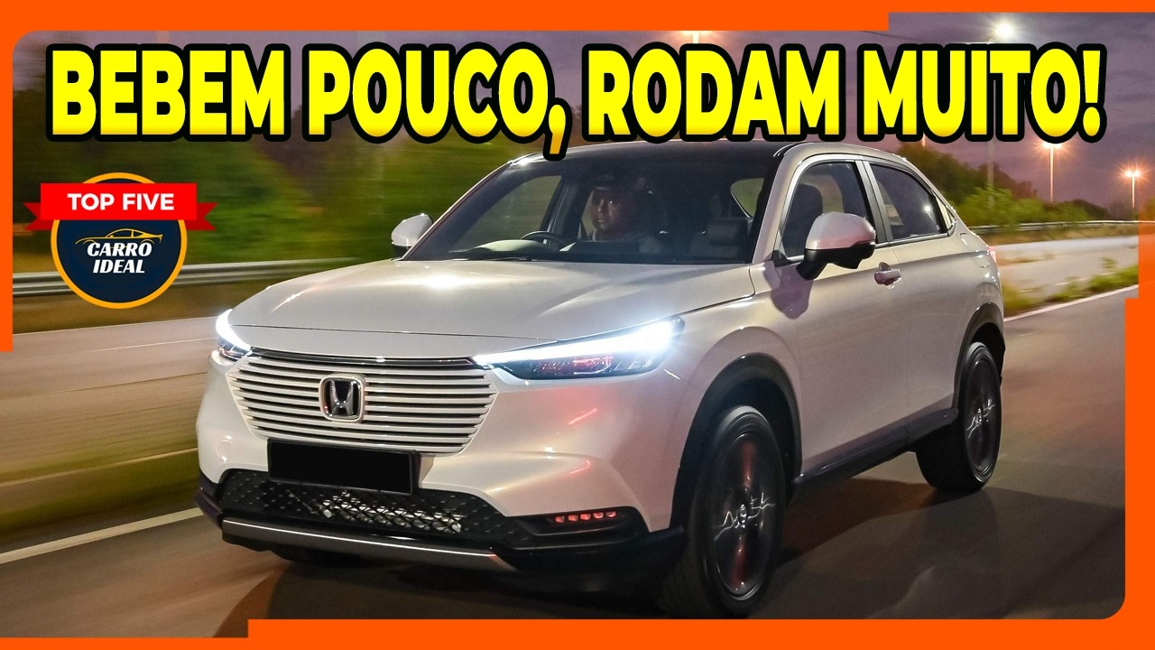 🔥 5 ÓTIMAS OPÇÕES de SUV que SÃO ECONOMICOS!!! O FRENTISTA VAI SENTIR SAUDADES!