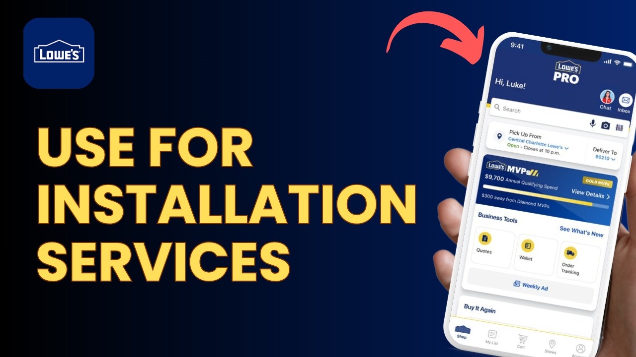How to Use Lowe's for Installation Services