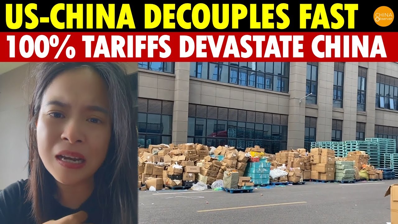 China's US Exports Trapped 3 Months to Skip 55% Tariffs: 100% Tariff Hammer Incoming?