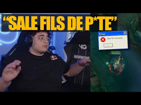 KAMETO CRASH EN GAME DE LOL À CAUSE DU CHAT 🤣