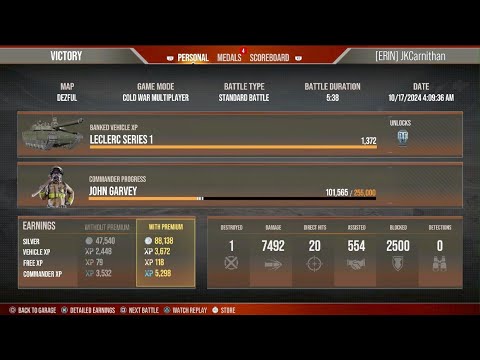 World of Tanks-LeClerc Series 1 Retirement