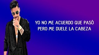 Maluma x Prince Royce - Hangover [LETRA]