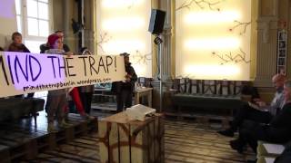 Intervention am Deutschen Theater: MIND THE TRAP 9.1.2014