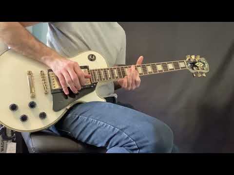 Immagine Eko Les paul 1990 Custom White Vl 480 First Series set in neck - 16