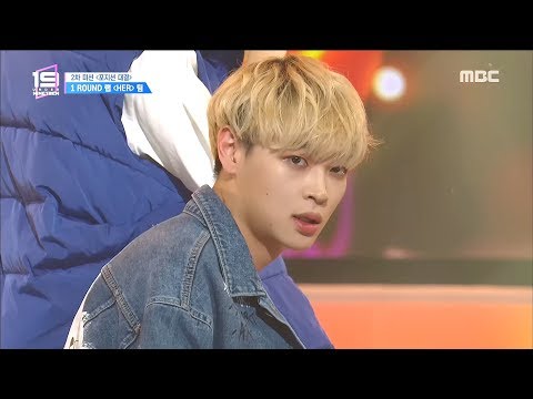 [HOT] the stage of the rap HER team..  ,언더 나인틴 20181215