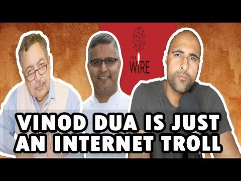 Vinod Dua and The Wire's Hit Piece On Atul Kochhar Shows INCREDIBLE Hypocrisy Video