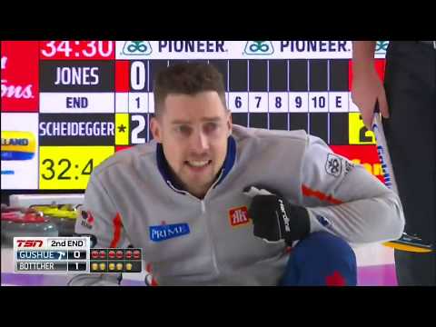 2019 Home Hardware Canada Cup of Curling - Gushue vs Bottcher - Draw 1