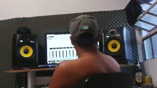 Fato Verbal no studio gravando  o som Lei da Rua part CTS!!!