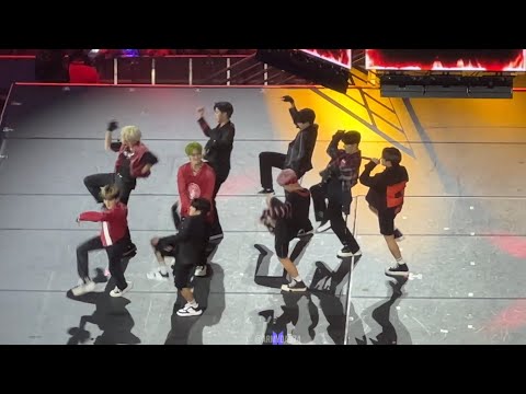 Xikers performs “Fire” by BTS during KCON 2023