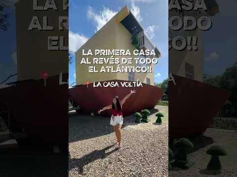 LA PRIMERA CASA AL REVÉS DEL ATLANTICO! 🤯🤩
