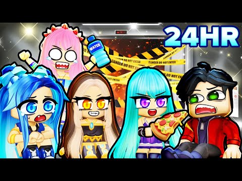 TRAPPED IN A ROBLOX ELEVATOR!