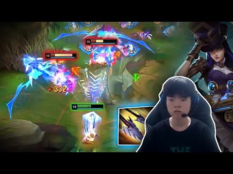 DEFT Caitlyn : CLEAN 1v3 Outplay KR Proplayers