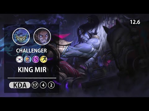 롤 챌린저 미드 사일러스 Mireu " KING MIR " // LOL MID Sylas KR Challenger | Patch 12.6✅