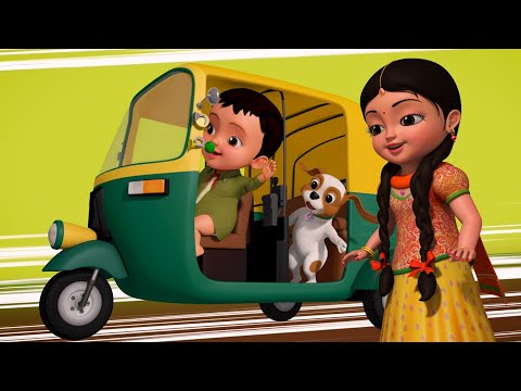 Auto Vaccindi Cudandi - Playing with Toys | Telugu Rhymes for Children | Infobells
