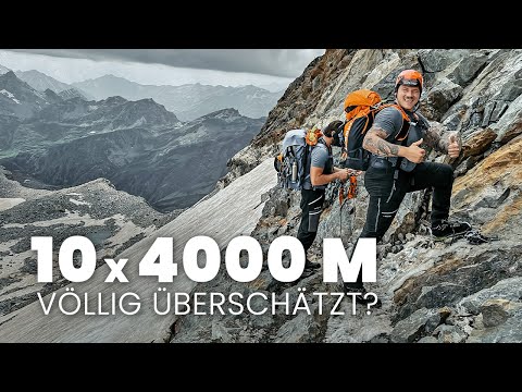 Mount Everest oder vielleicht doch erst die Spaghetti-Runde ?  Hochtour im Monte Rosa Gebirge